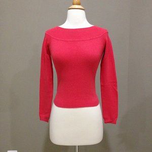 Moda International silk cashmere long sleeve sweater